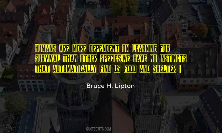 Survival Food Quotes #260693