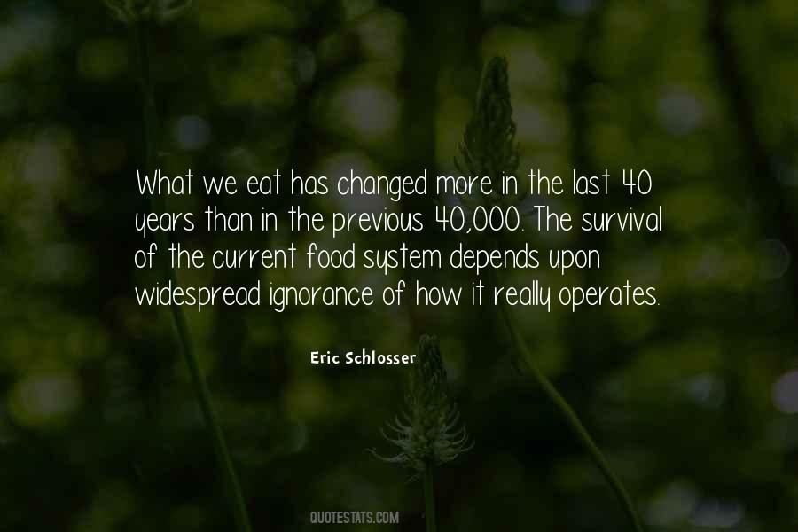 Survival Food Quotes #383916