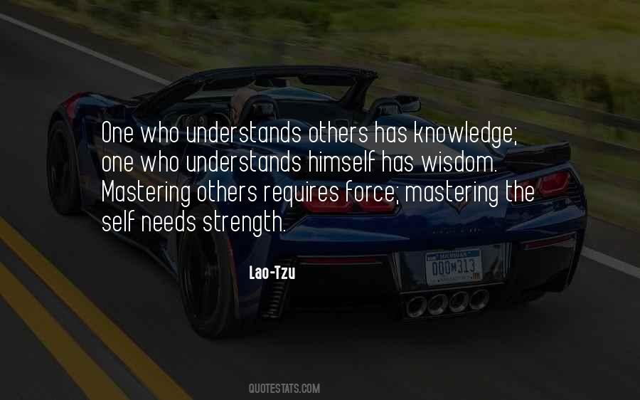 One Who Understands Quotes #340631