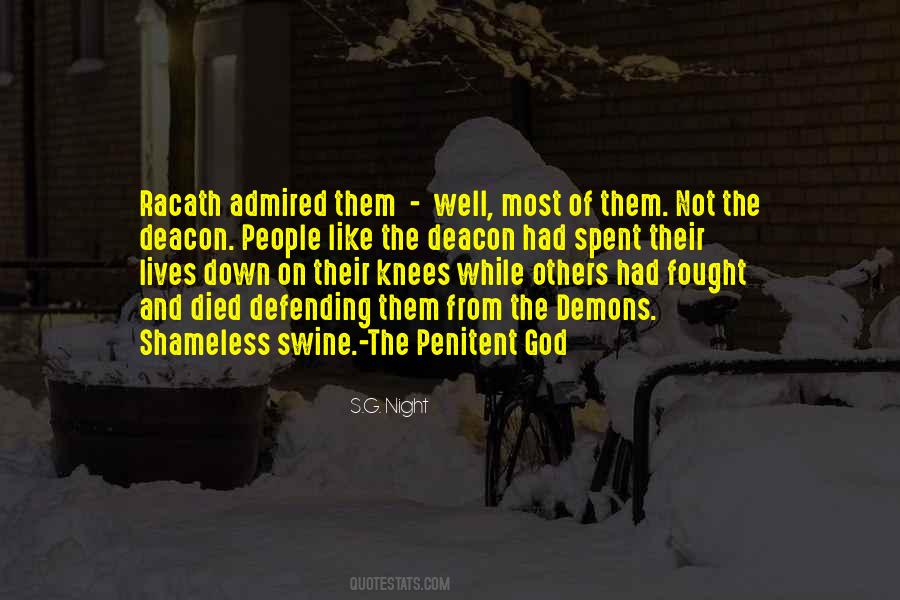 Quotes About Penitent #1113017