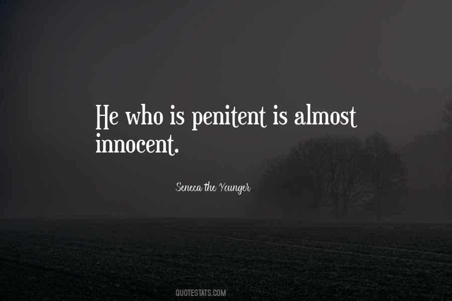 Quotes About Penitent #1871072