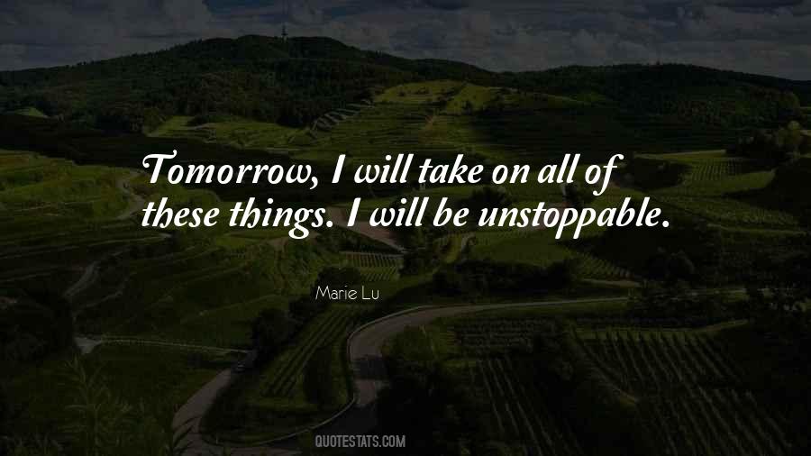 I Will Be Quotes #1211937