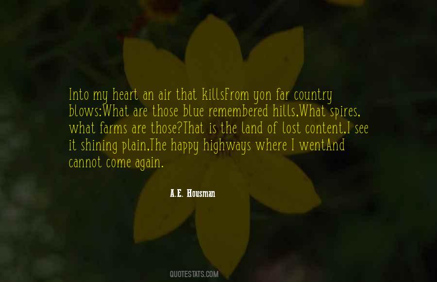 Lost Country Quotes #481053