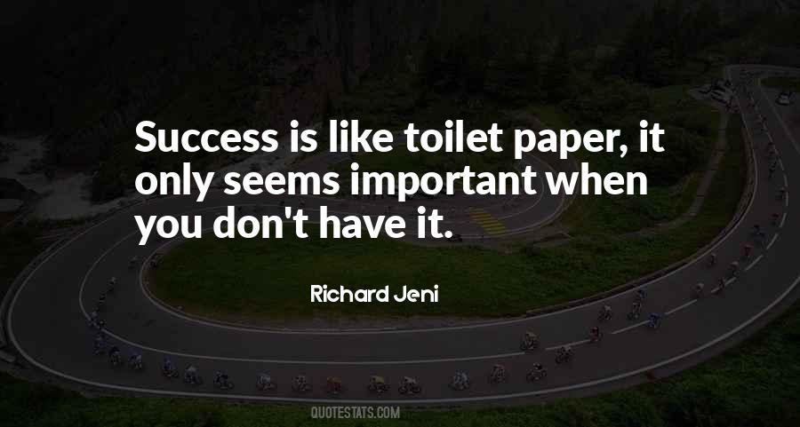 Success Is When Quotes #10155