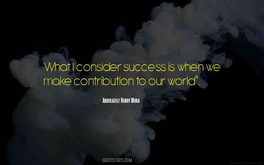 Success Is When Quotes #1561390