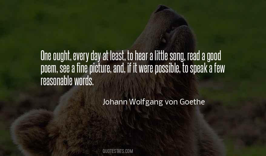 Quotes About Music Goethe #438686