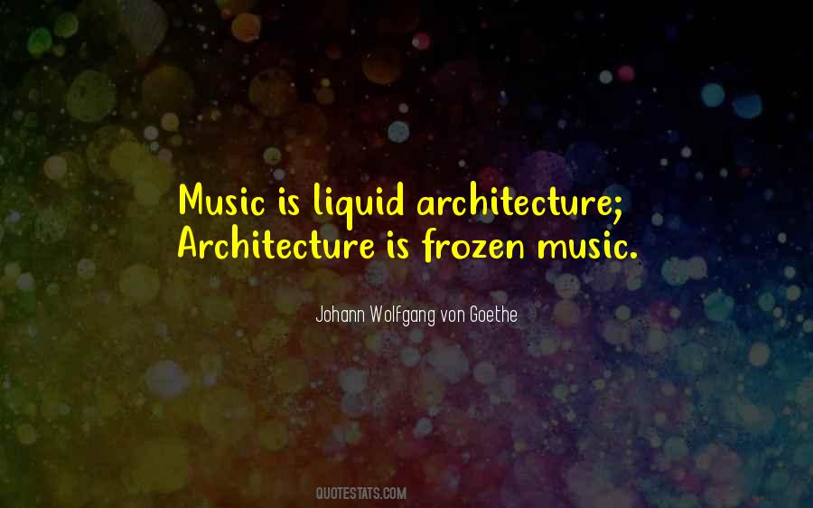 Quotes About Music Goethe #745069