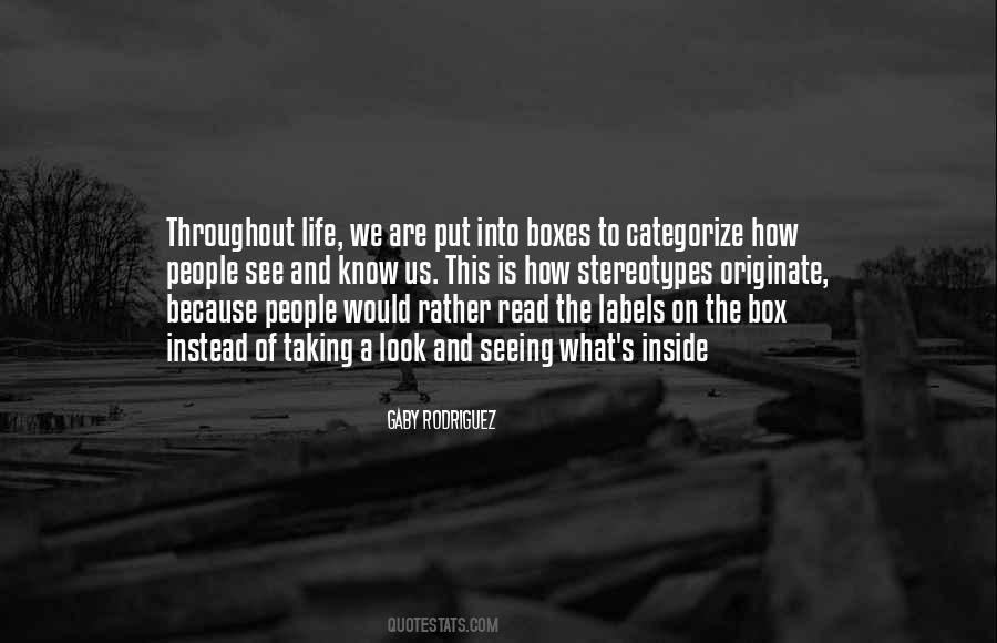 Quotes About Inside The Box #1335240
