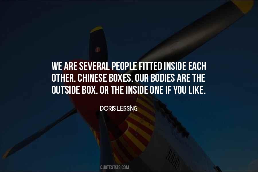 Quotes About Inside The Box #772226