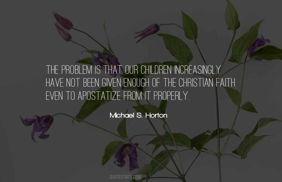 Problem Faith Quotes #10805