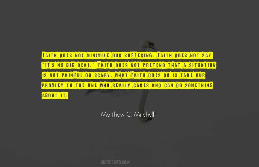 Problem Faith Quotes #1107844