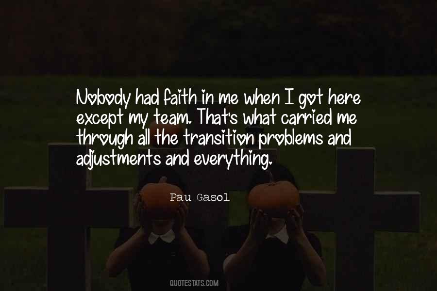 Problem Faith Quotes #1184083