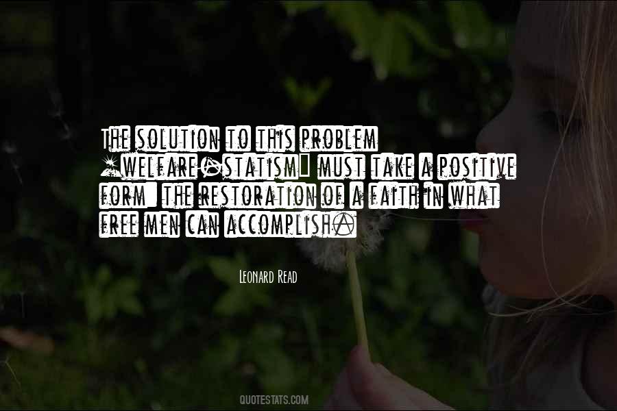Problem Faith Quotes #1419345