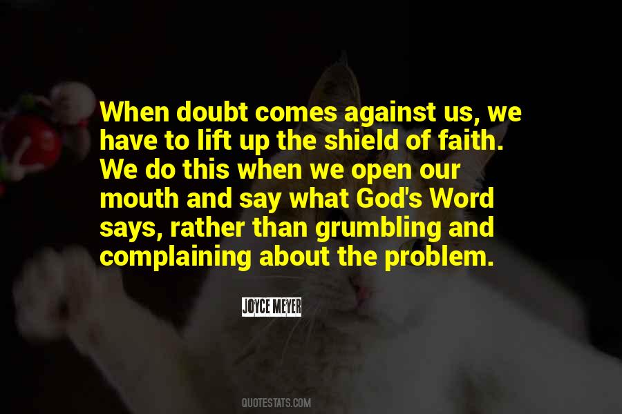 Problem Faith Quotes #1544078