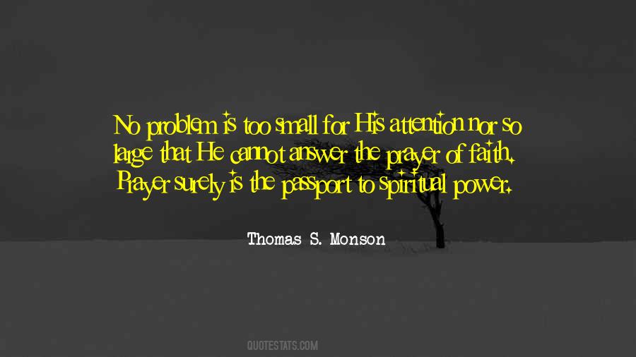 Problem Faith Quotes #1634062