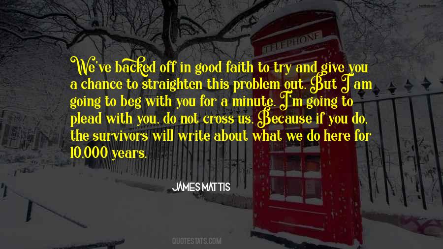 Problem Faith Quotes #1756538