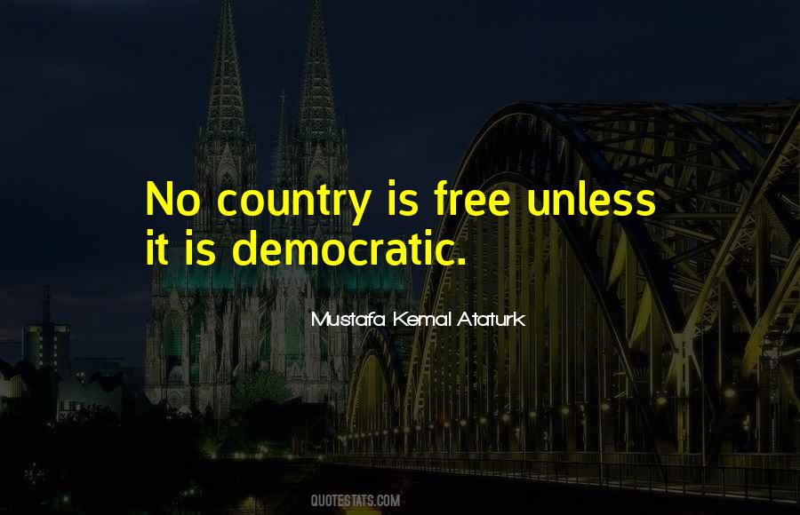 Democratic Country Quotes #554240