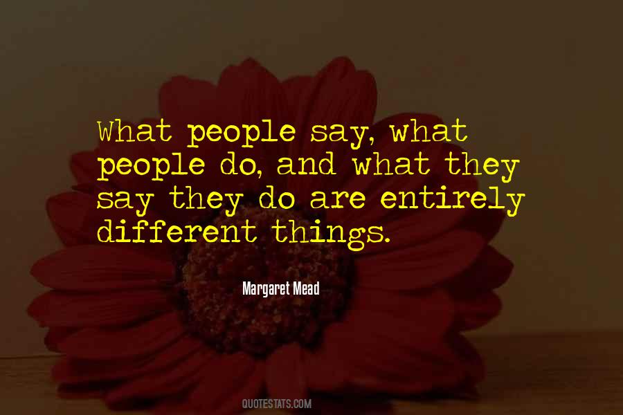 What People Say Quotes #1342122