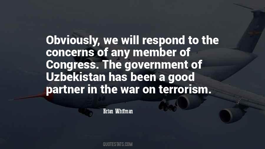 War On Terrorism Quotes #792098