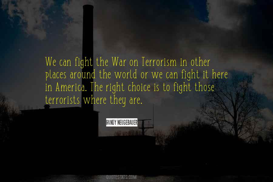 War On Terrorism Quotes #850955