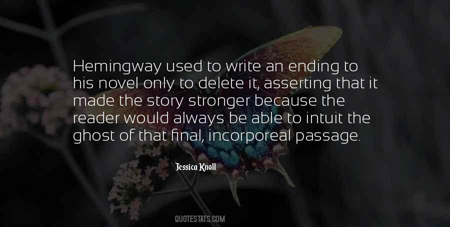 Final Passage Quotes #1107108