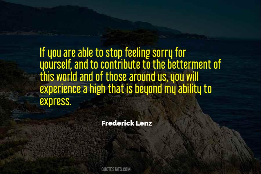 World Betterment Quotes #1337471