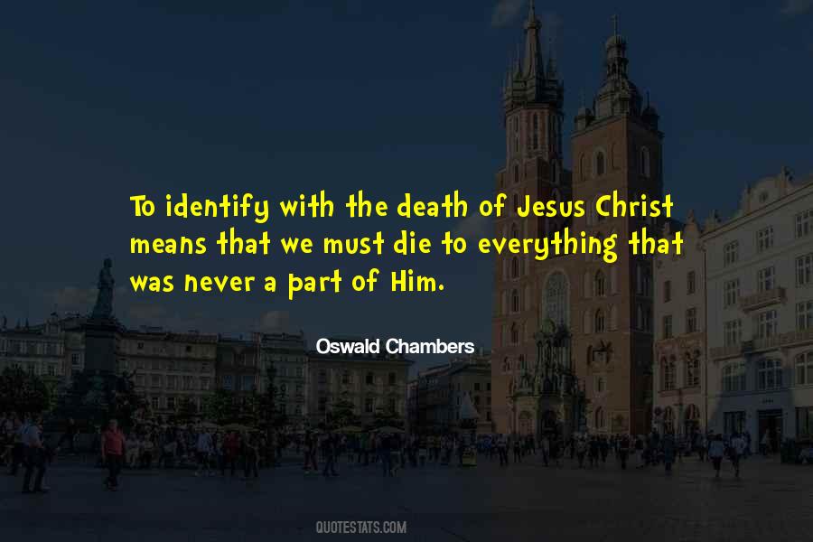 Quotes About The Death Of Jesus Christ #852577