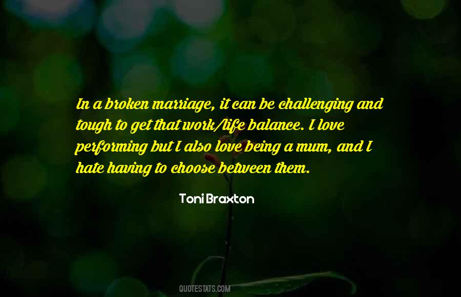 Marriage Is Tough Quotes #1722705