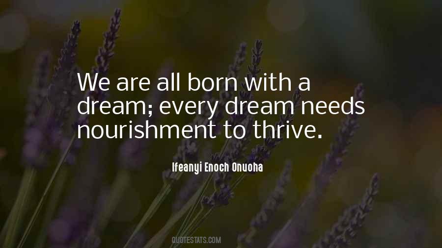 Quotes About Thrive #1169918