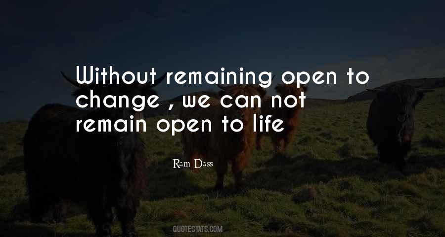 Life Without Change Quotes #1869726
