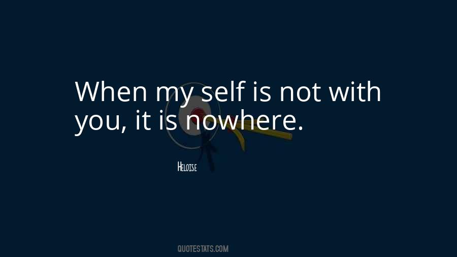 Not With You Quotes #1326499