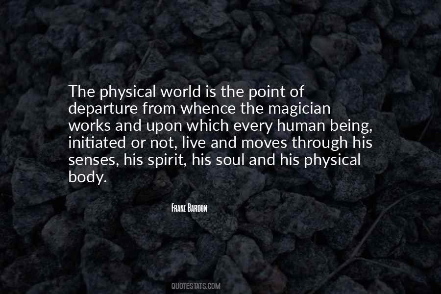 Soul Senses Quotes #1307031