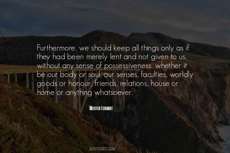 Soul Senses Quotes #149353
