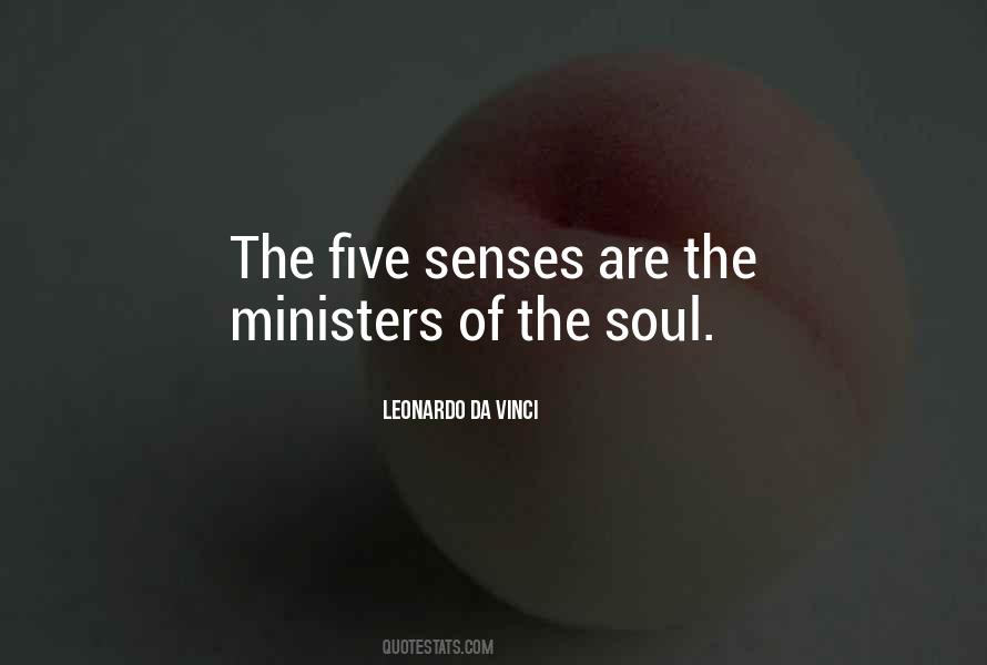 Soul Senses Quotes #245249