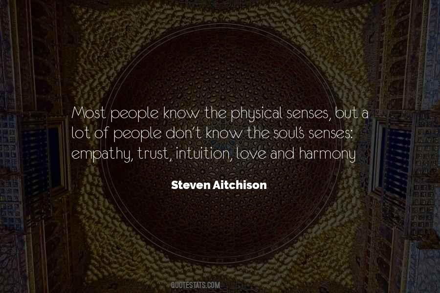 Soul Senses Quotes #36915
