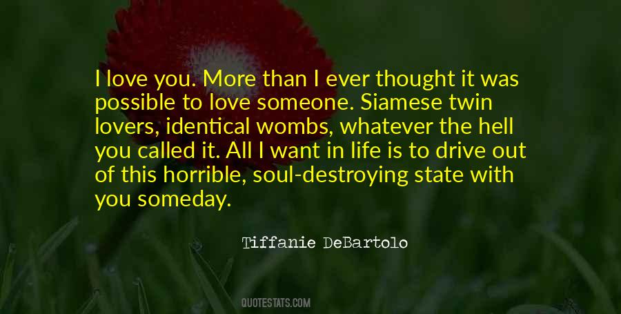 Quotes About Destroying Love #1468243