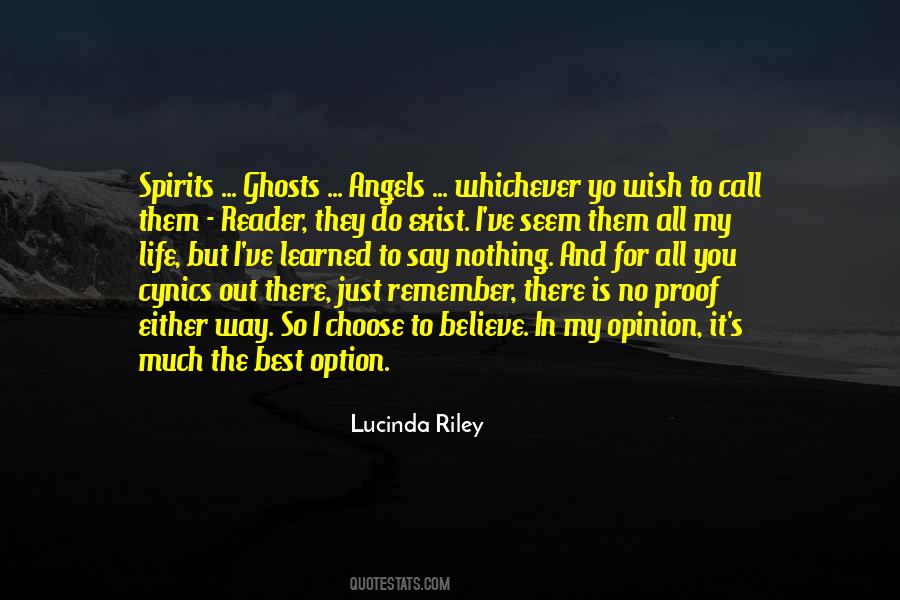 Quotes About Ghosts And Spirits #1873782