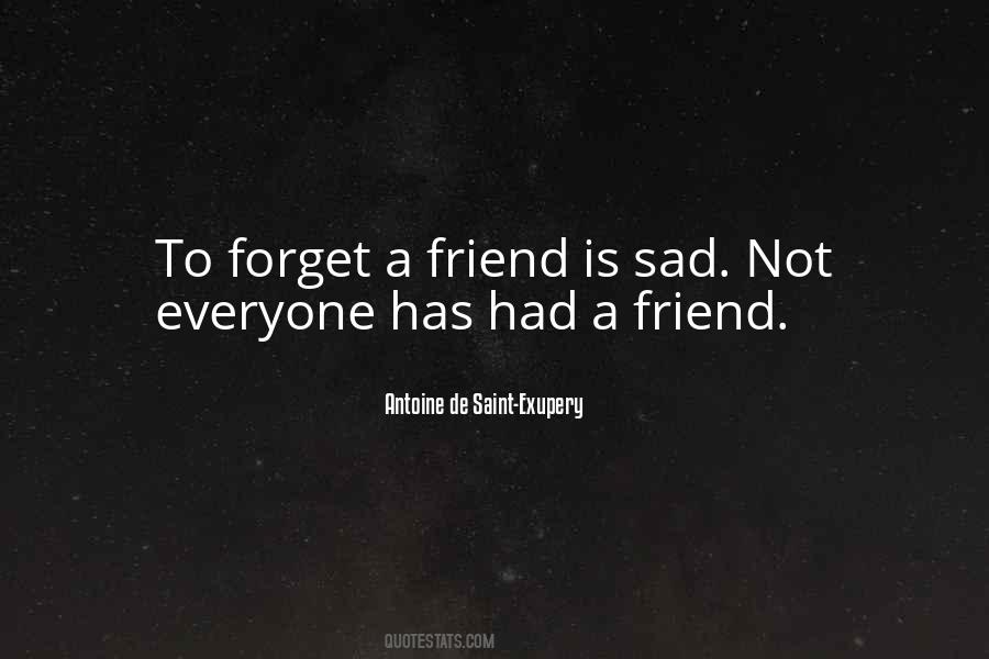Quotes About When Your Friend Is Sad #184788