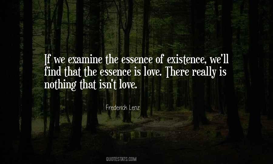 The Essence Of Love Quotes #425019