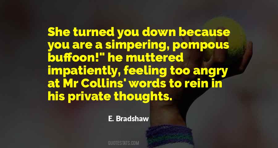 Quotes About Private Thoughts #1864467