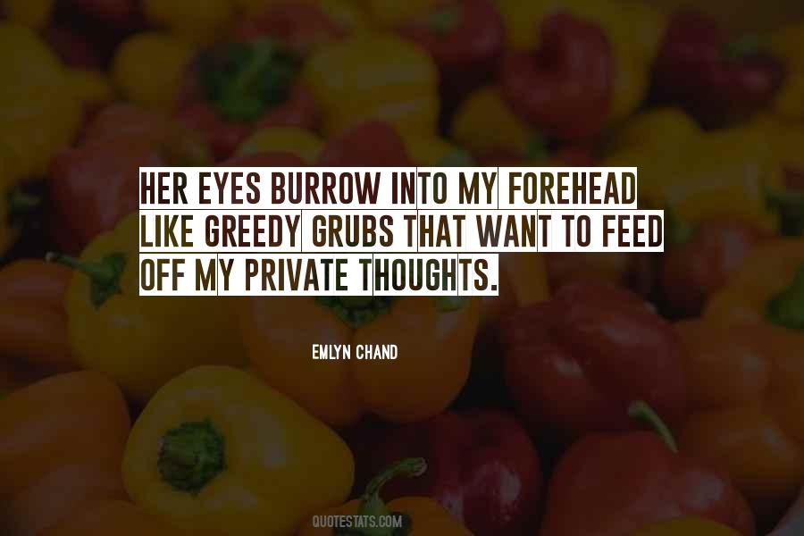 Quotes About Private Thoughts #851718