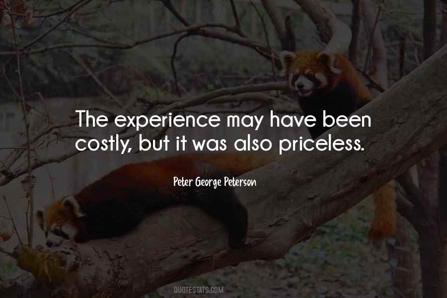 Quotes About Priceless Experience #509446