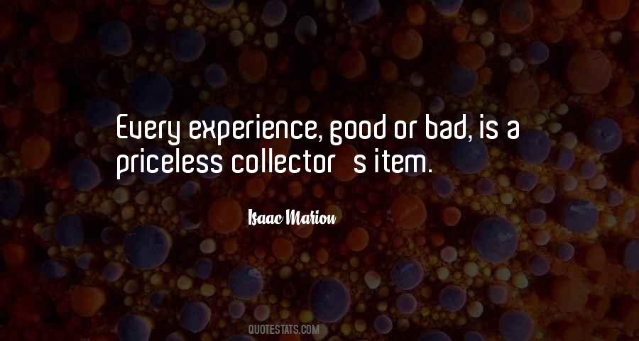Quotes About Priceless Experience #79288