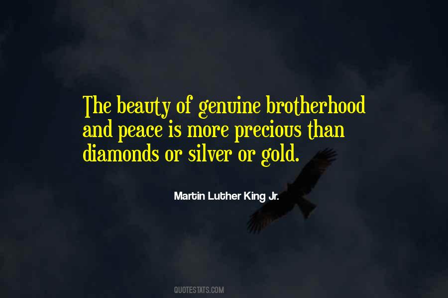 Quotes About Gold And Diamonds #1265963