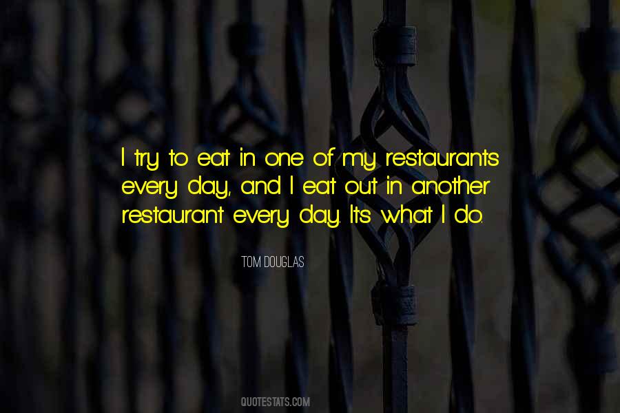 Quotes About Restaurants #162429 Quotes About Restaurants #162429