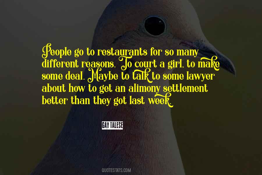 Quotes About Restaurants #353623 Quotes About Restaurants #353623