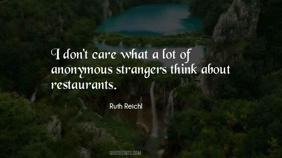 Quotes About Restaurants #355256 Quotes About Restaurants #355256