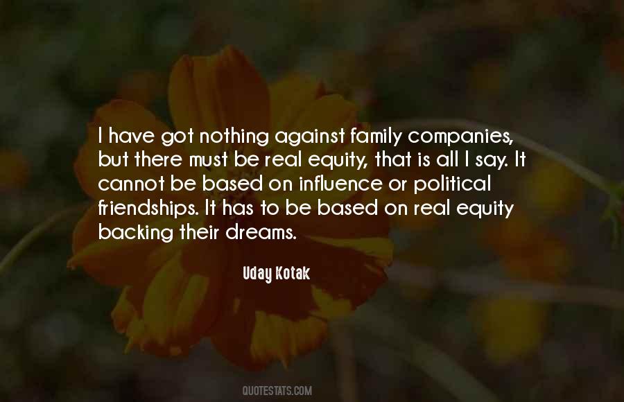 Quotes About Influence Of Family #1866843