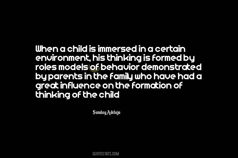 Quotes About Influence Of Family #498157