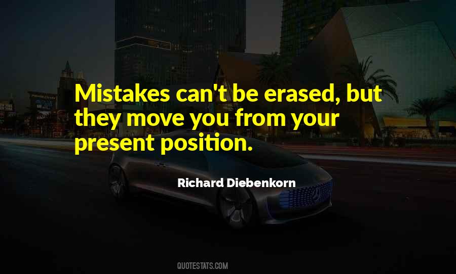 Quotes About Mistakes And Moving On #681417